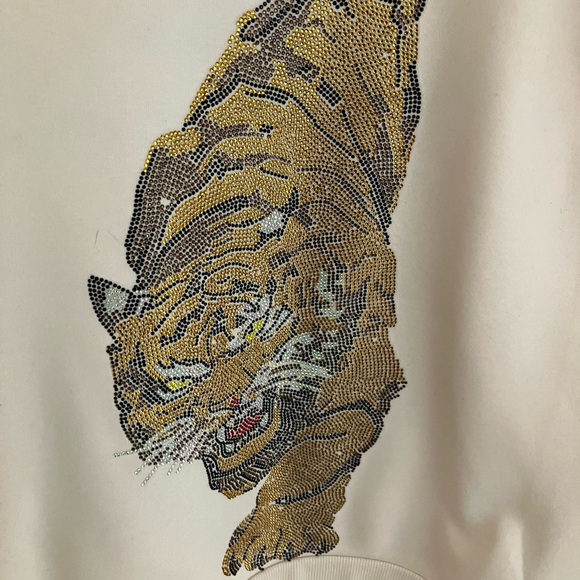 Men’s XL Eye of the Tiger Pullover sweatshirt - Picture 2 of 6